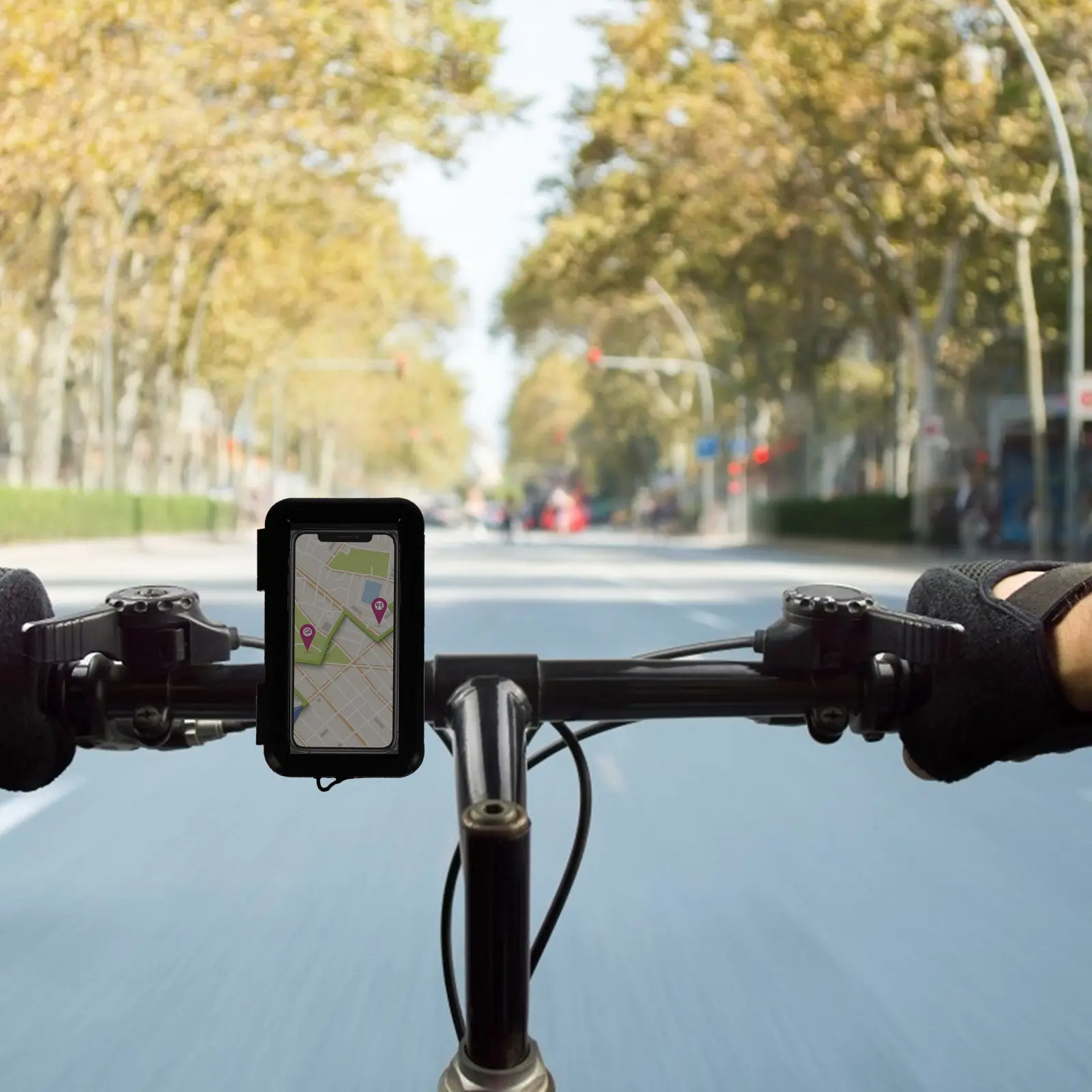 1Pcs Waterproof Motorcycle Phone Holder Plastic Cell Phone Stand Bike Handlebar Mount Clip for Outdoor Riding Navigation
1Pcs Waterproof Motorcycle Phone Holder Plastic Cell Phone Stand Bike Handlebar Mount Clip for Outdoor Riding Navigation