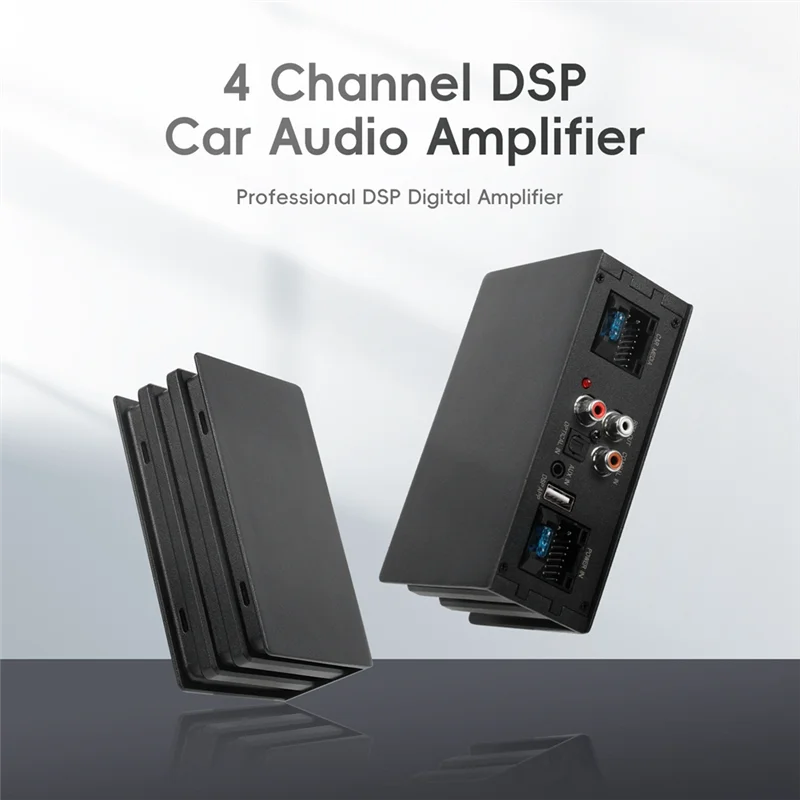 Надежный автомобильный цифровой сигнальный процессор, усилитель для радио, стерео сабвуфера с оптоволоконным входом Plug and Play
Надежный автомобильный цифровой сигнальный процессор, усилитель для радио, стерео сабвуфера с оптоволоконным входом Plug and Play
