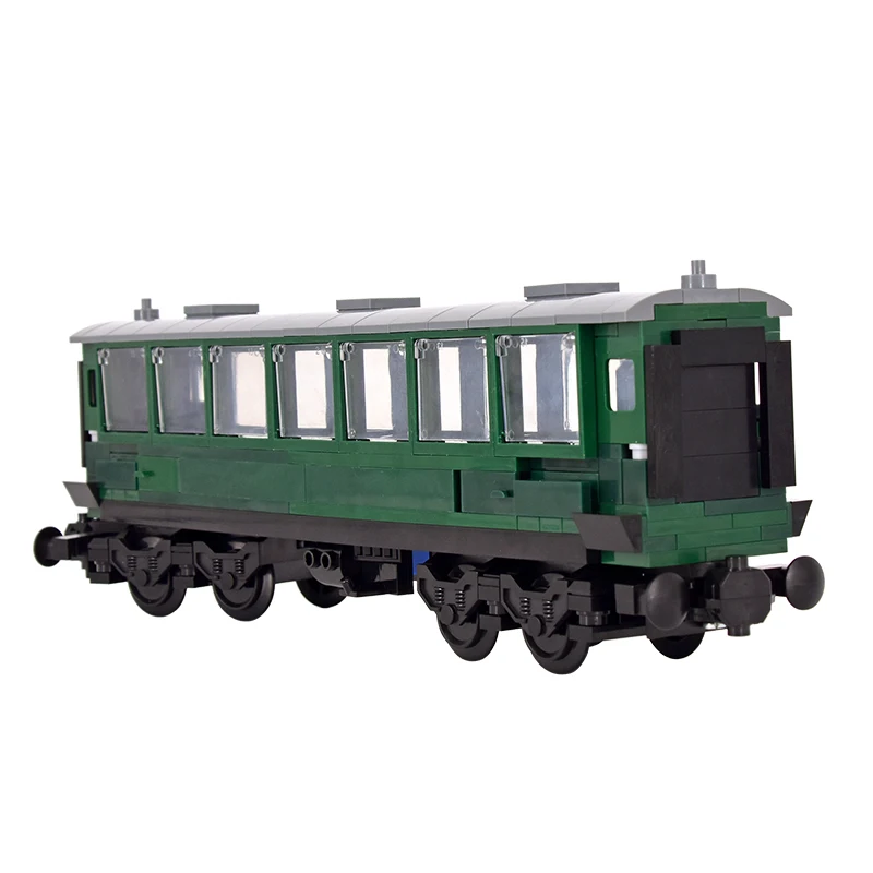 MOC City Creative Green Long Coach Train Toys model Rail Building Blocks Bricks DIY Technical Toys
MOC City Creative Green Long Coach Train Toys model Rail Building Blocks Bricks DIY Technical Toys