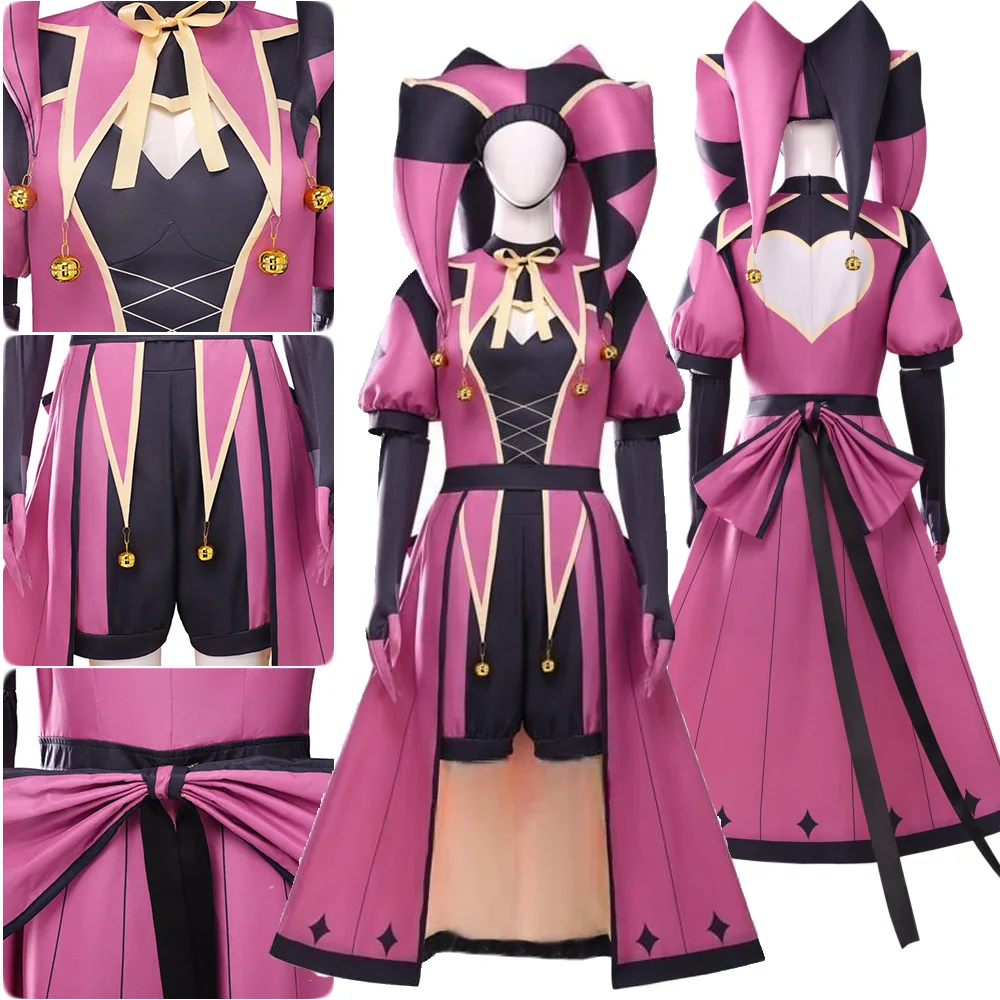 Game Freak Circus Columbine Cosplay Fantasy Clothing Anime Women Costume Disguise Halloween Adult Female Roleplay Party Outfits
Game Freak Circus Columbine Cosplay Fantasy Clothing Anime Women Costume Disguise Halloween Adult Female Roleplay Party Outfits