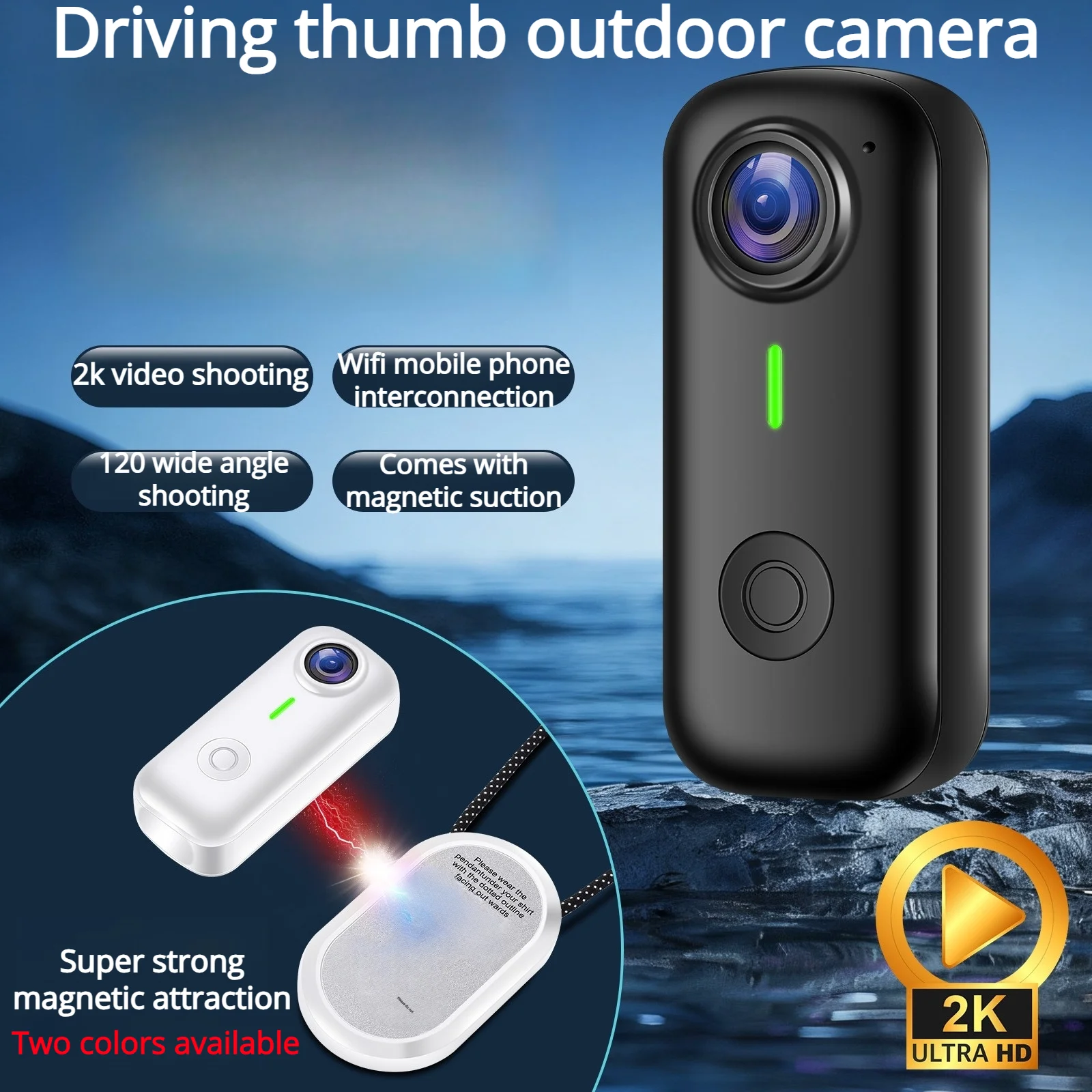 Мини-экшн-камера, POV-камера с большим пальцем, портативная камера для тела, носимая экшн-камера, водонепроницаемая мини-велосипедная записывающая камера 1080P
Мини-экшн-камера, POV-камера с большим пальцем, портативная камера для тела, носимая экшн-камера, водонепроницаемая мини-велосипедная записывающая камера 1080P