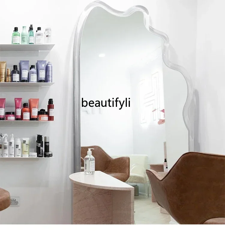 ls 42Nordic light luxury special-shaped full-body mirror clothing store fitting mirror acrylic hemming home full-length mirror
ls 42Nordic light luxury special-shaped full-body mirror clothing store fitting mirror acrylic hemming home full-length mirror