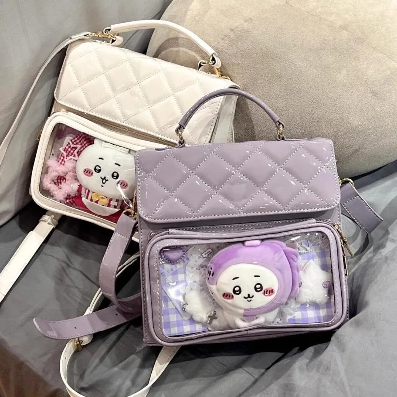 Square Jk Ita Mochila Advanced Sense Transparent Mochilas Mujer School Bag Preppy Style Backpack Multi-function Backpacks
Square Jk Ita Mochila Advanced Sense Transparent Mochilas Mujer School Bag Preppy Style Backpack Multi-function Backpacks