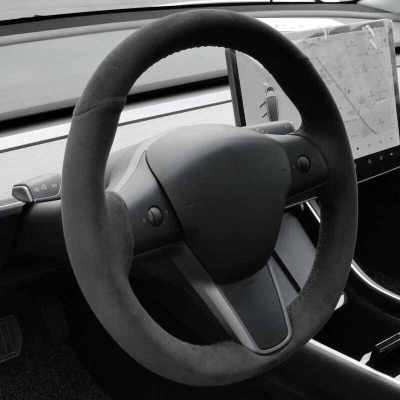 DIY Hand Sewing for Tesla Model Y 3 Alcantara car steering wheel cover Car Interior Accessorie
DIY Hand Sewing for Tesla Model Y 3 Alcantara car steering wheel cover Car Interior Accessorie