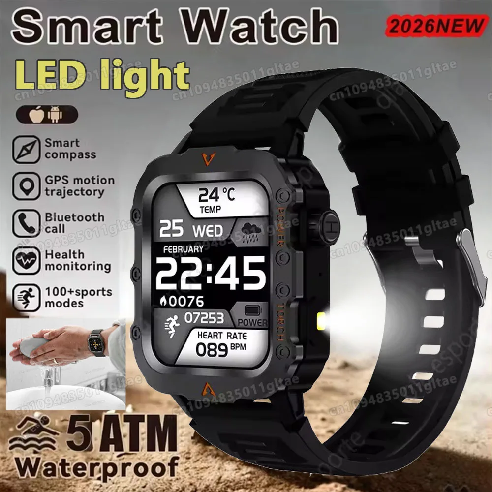 2026 Новые светодиодные мужские умные часы с Bluetooth, говорящие умные часы, мультиспортивный режим, монитор здоровья, спортивные умные часы на открытом воздухе для Android
2026 Новые светодиодные мужские умные часы с Bluetooth, говорящие умные часы, мультиспортивный режим, монитор здоровья, спортивные умные часы на открытом воздухе для Android