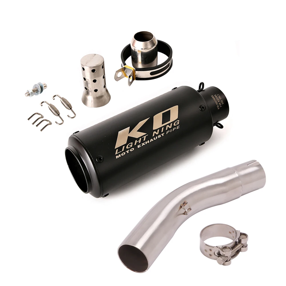 Motorcycle Exhaust System Middle Link Pipe Escape Moto Muffler DB Killer Slip On For Triumph Daytona 675R 2013-2017
Motorcycle Exhaust System Middle Link Pipe Escape Moto Muffler DB Killer Slip On For Triumph Daytona 675R 2013-2017