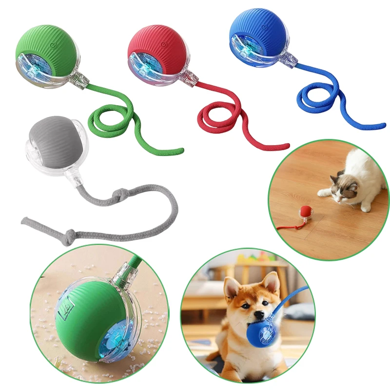 1pcs Automatic Rolling Ball Interactive Ball For Dog Training Cat Teaser simulated Rat Rechargeable Pet Toys
1pcs Automatic Rolling Ball Interactive Ball For Dog Training Cat Teaser simulated Rat Rechargeable Pet Toys
