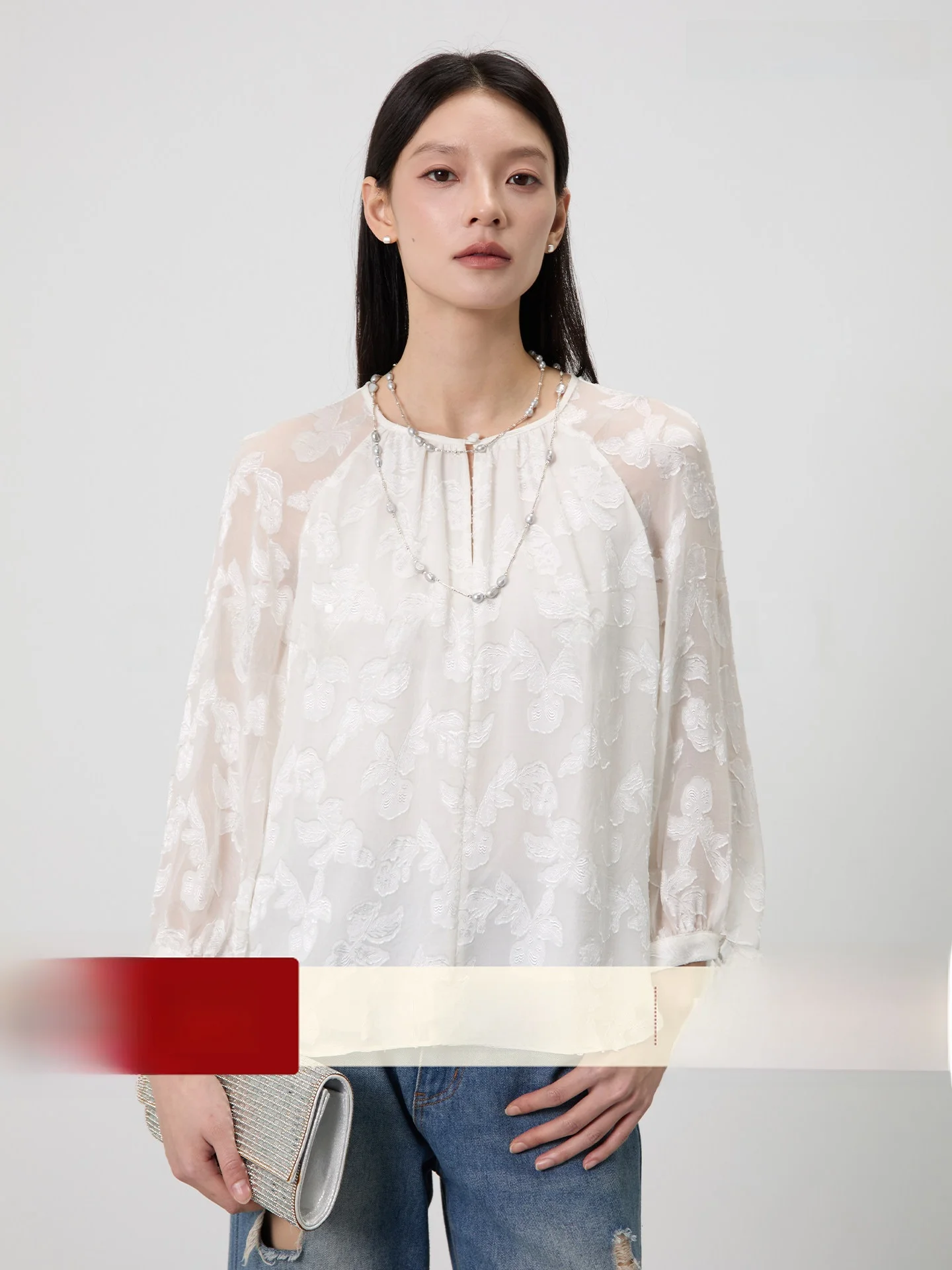 QingShanJia Silk Shirt Slimming Efect Silk Shoulder Sleeve Printed Casual Loose Fit Breathable Women's Top
QingShanJia Silk Shirt Slimming Efect Silk Shoulder Sleeve Printed Casual Loose Fit Breathable Women's Top