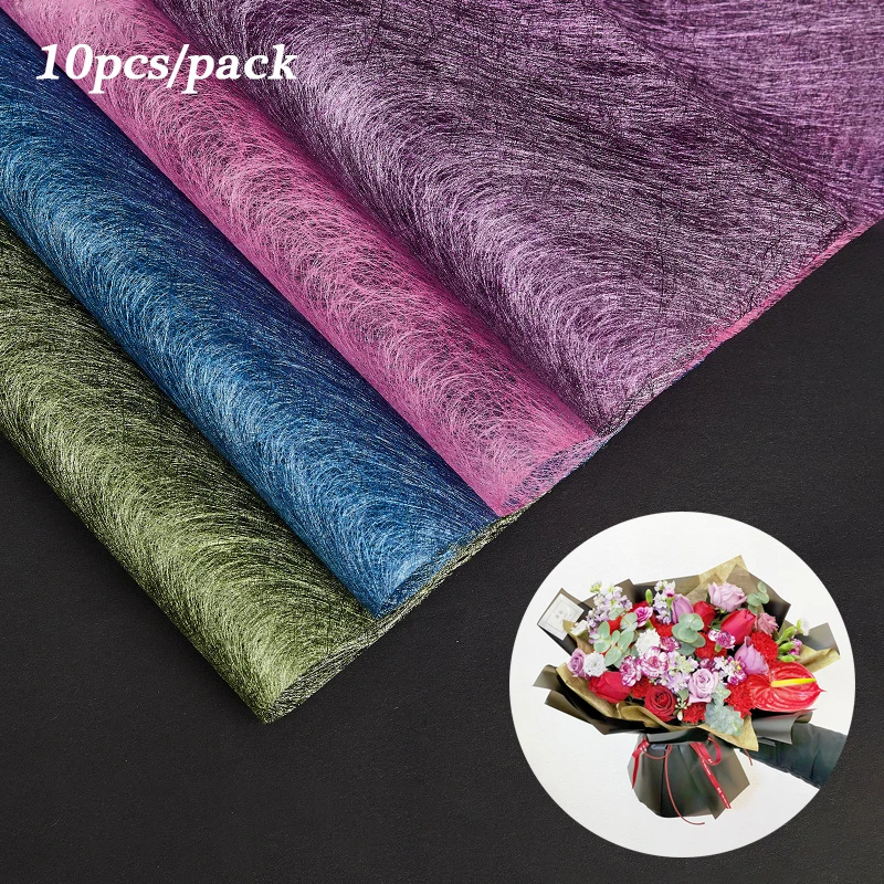 10 sheets Flower Packaging Silk Paper Light Extravagant Hemp Thread Paper DIY,Bouquet,Gift Wrapping , Florist Packaging Material
10 sheets Flower Packaging Silk Paper Light Extravagant Hemp Thread Paper DIY,Bouquet,Gift Wrapping , Florist Packaging Material