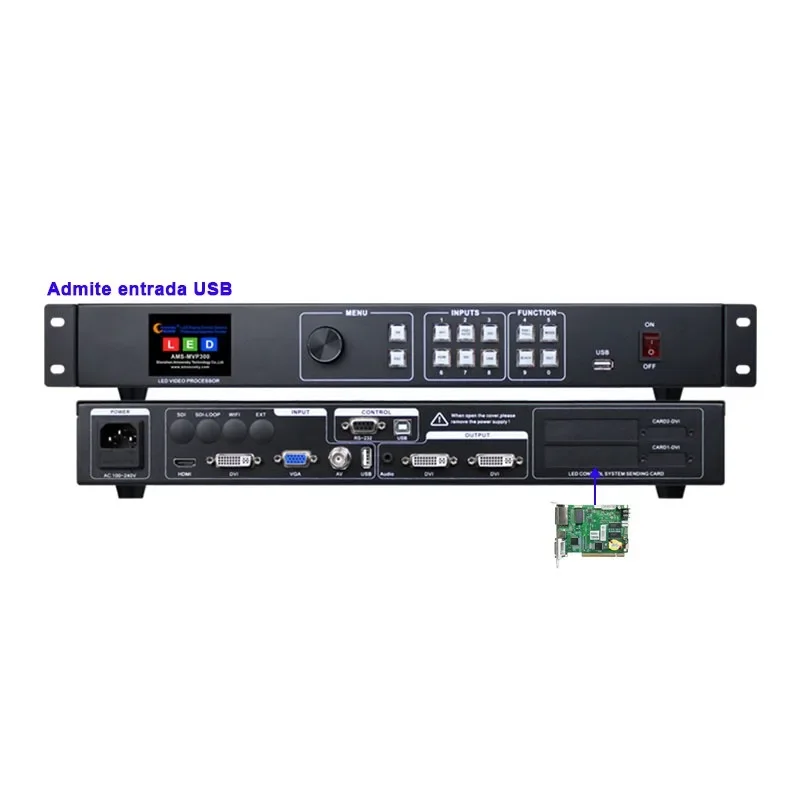 Amoonsky Factory Led Display Processor MVP300 With Sendingd Card MSD300 Of Two RJ45 Port Support 1920*1080 LED Screen Colombia
Amoonsky Factory Led Display Processor MVP300 With Sendingd Card MSD300 Of Two RJ45 Port Support 1920*1080 LED Screen Colombia