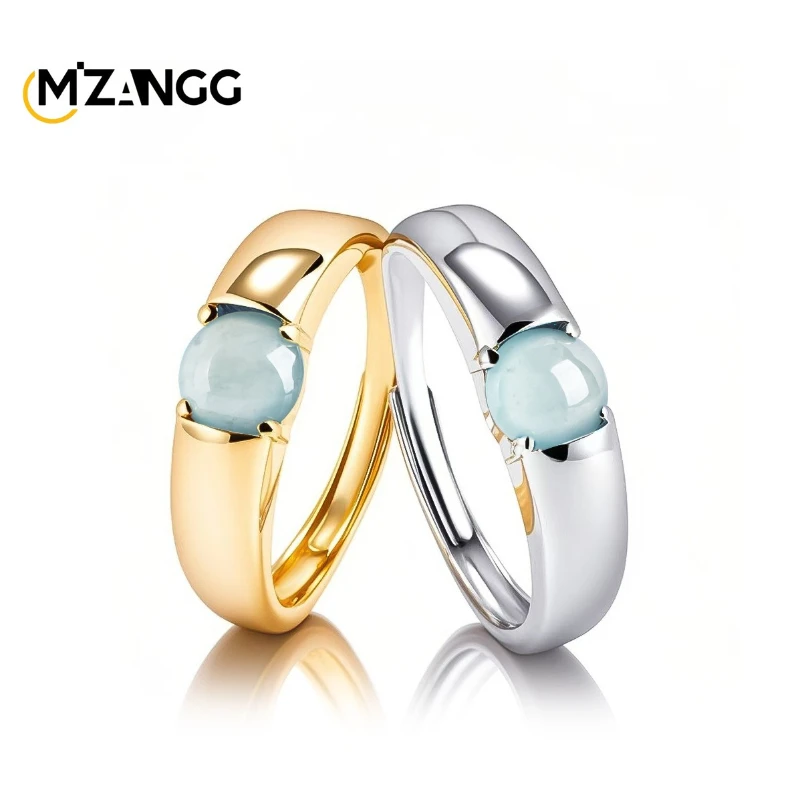 Кольцо с натуральным жадеитом цвета голубой воды, инкрустированное серебром S925, в форме яйца, модное, роскошное, гламурное, женское, регулируемое украшение
Кольцо с натуральным жадеитом цвета голубой воды, инкрустированное серебром S925, в форме яйца, модное, роскошное, гламурное, женское, регулируемое украшение