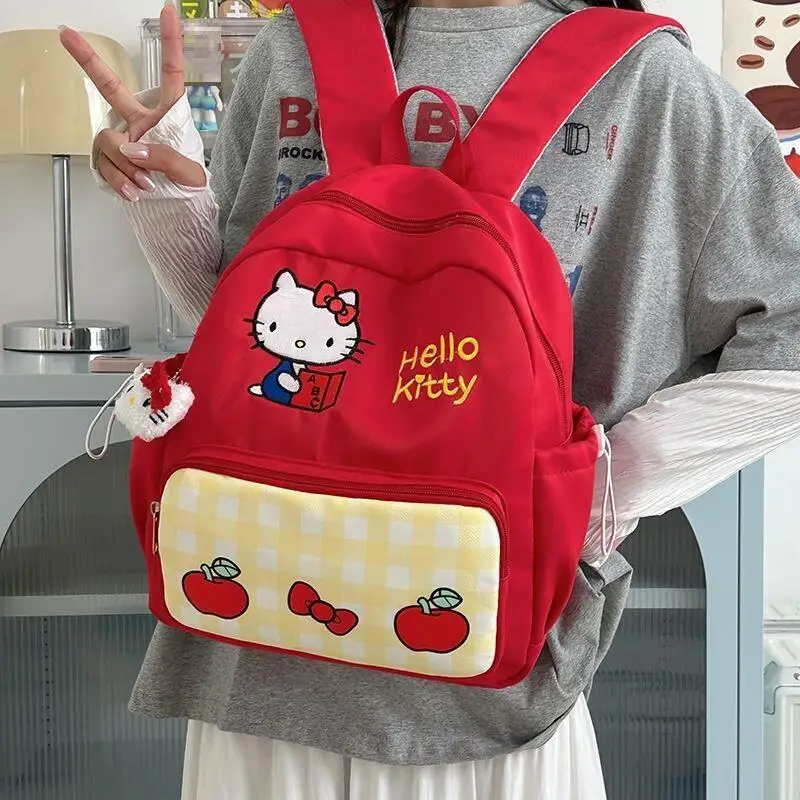 Sanrio Hello Kitty Student Backpack Girl Schoolbag School Supplies High-Capacity Kawaii Anime Cartoon Fashion New Casual Bag Hot
Sanrio Hello Kitty Student Backpack Girl Schoolbag School Supplies High-Capacity Kawaii Anime Cartoon Fashion New Casual Bag Hot