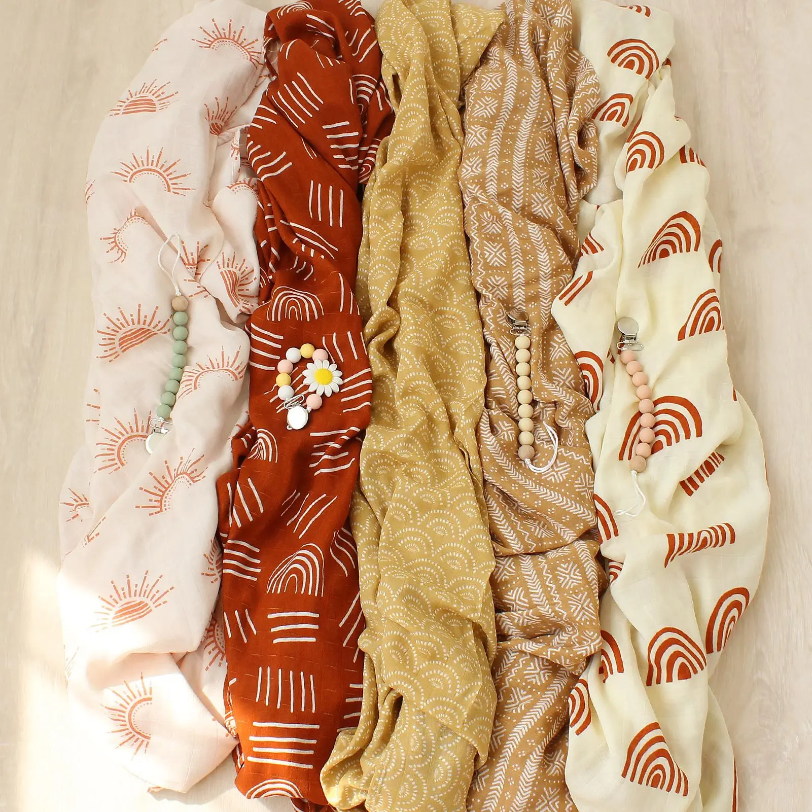 2022 New Baby Cotton Blankets Wrap Rainbow Printed Organic Bamboo Cotton Muslin Swaddle Bedding Cover Baby Bath Towel Swaddle
2022 New Baby Cotton Blankets Wrap Rainbow Printed Organic Bamboo Cotton Muslin Swaddle Bedding Cover Baby Bath Towel Swaddle