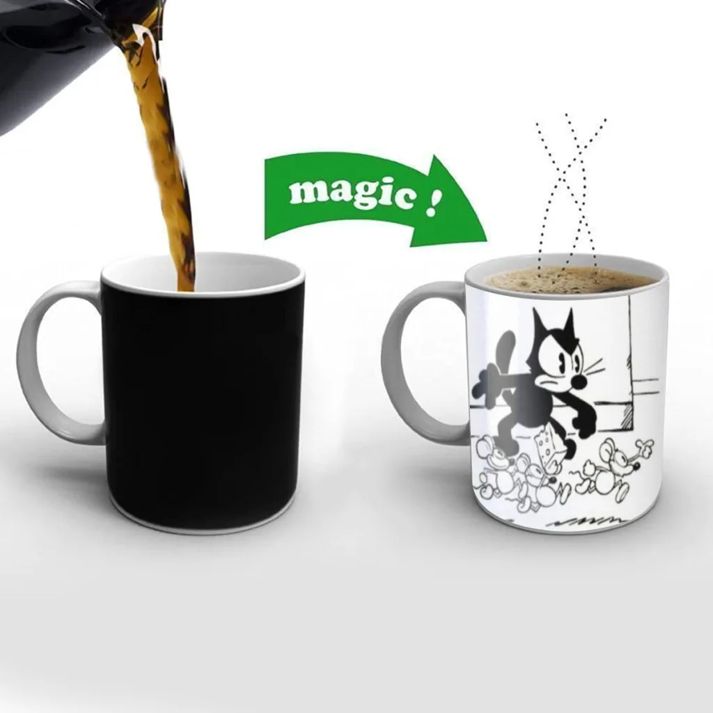 Cartoon CuteF-Felix the C-Cats Free shipping Mug Changing Color Ceramic Coffee Mugs Magic Tea Cup Best Gift For Your Friends
Cartoon CuteF-Felix the C-Cats Free shipping Mug Changing Color Ceramic Coffee Mugs Magic Tea Cup Best Gift For Your Friends