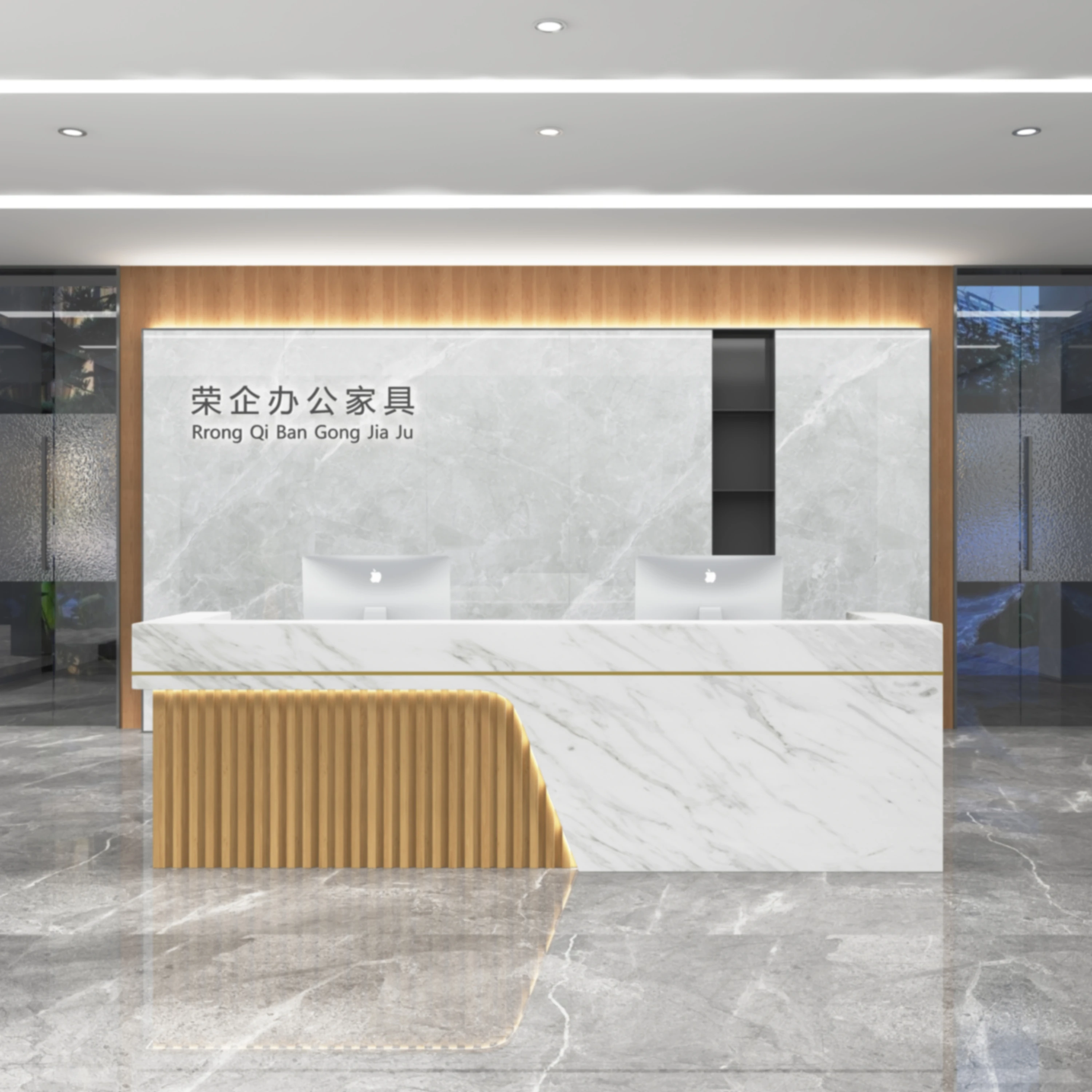 Wood Furniture Modern Design Work Desk 1029 Custom Luxury Reception Desk Office Furniture Splicing Contemporary Panel 1 Set
Wood Furniture Modern Design Work Desk 1029 Custom Luxury Reception Desk Office Furniture Splicing Contemporary Panel 1 Set