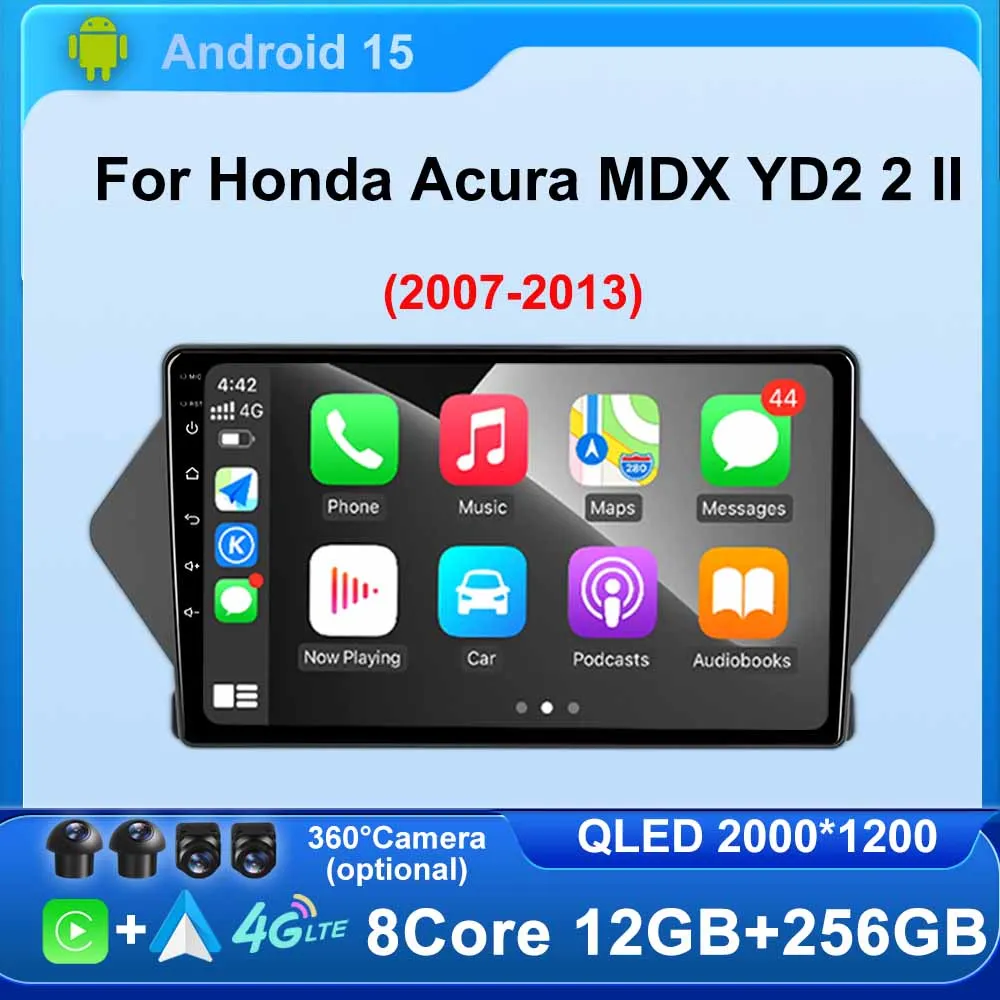 9-дюймовый для Honda Acura MDX YD2 2 II 2007-2013 Автомобильный мультимедийный радиоплеер Android OS 4G WiFi BT GPS Стерео Прочный экран DSP
9-дюймовый для Honda Acura MDX YD2 2 II 2007-2013 Автомобильный мультимедийный радиоплеер Android OS 4G WiFi BT GPS Стерео Прочный экран DSP