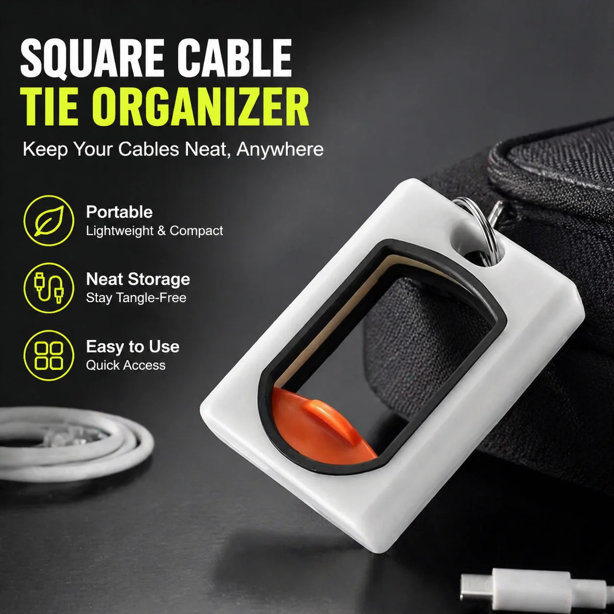 New Cable Tie Organizer Portable Fluorescent Storage Cable Tie Holder Cable Tie Storage Tool Fluorescent Organize
New Cable Tie Organizer Portable Fluorescent Storage Cable Tie Holder Cable Tie Storage Tool Fluorescent Organize