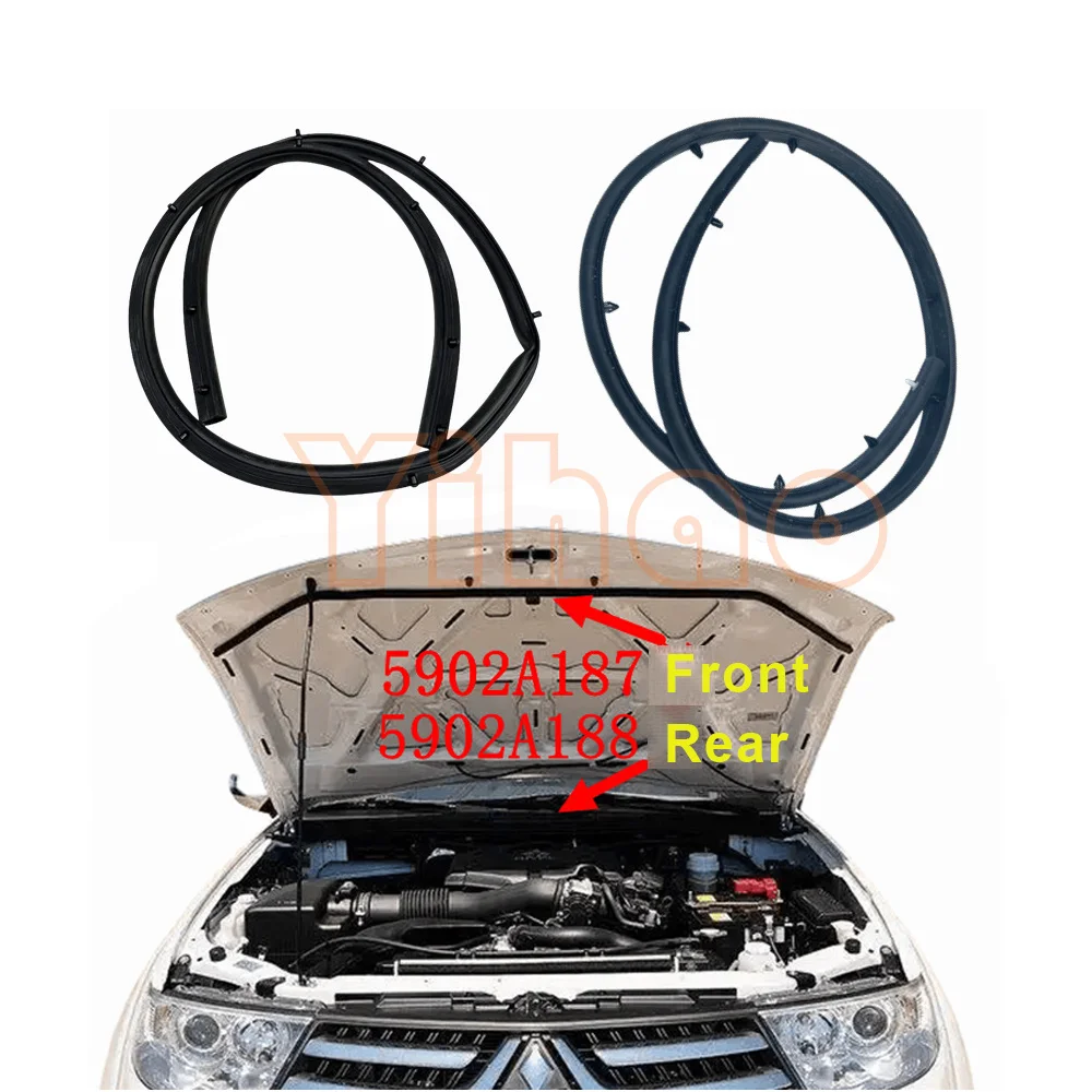 Hood Rubber Sealing Strip for Mitsubishi Pajero Montero Sport 2008-2015 KG5W KH5W KH6W 5902A187 5902A188
Hood Rubber Sealing Strip for Mitsubishi Pajero Montero Sport 2008-2015 KG5W KH5W KH6W 5902A187 5902A188