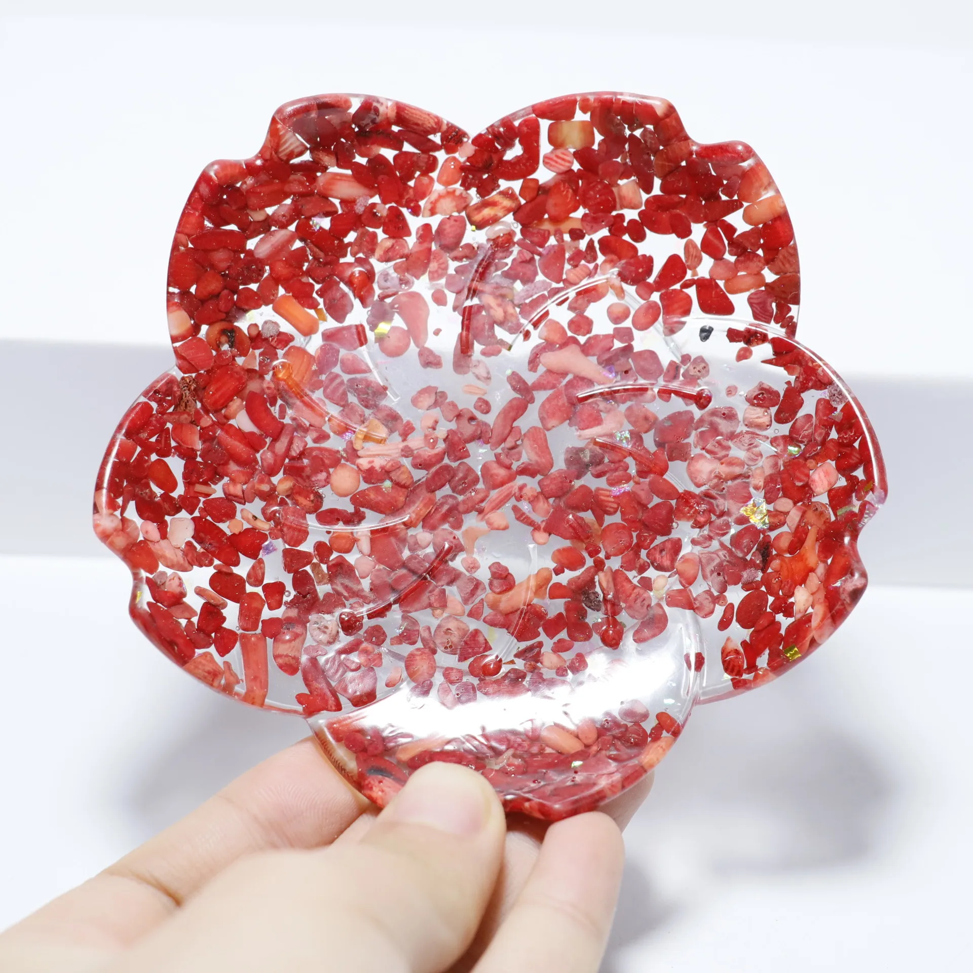 1PC Natural Crystal Amethyst Gravel Gumming Resin Crystal Demagnetization Plate Decorative Gift Desktop Household Supplies
1PC Natural Crystal Amethyst Gravel Gumming Resin Crystal Demagnetization Plate Decorative Gift Desktop Household Supplies