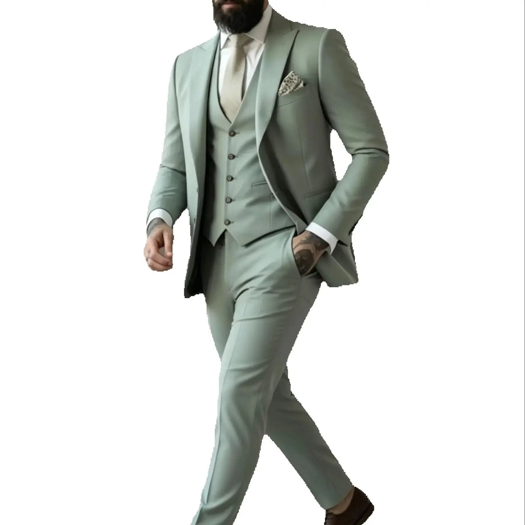 Men Suits Prom Tuxedo Slim Fit 3 Piece Groom Business Wedding Suit For Men Peak Lapel Blazer Suits Outfits Set(jacket+vest+pant)
Men Suits Prom Tuxedo Slim Fit 3 Piece Groom Business Wedding Suit For Men Peak Lapel Blazer Suits Outfits Set(jacket+vest+pant)