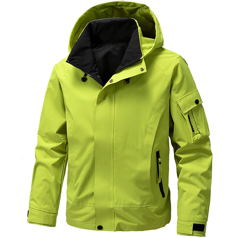 Workwear Jacket Hooded Youth Coats Tops Mens Clothes Man Hiking Jogger Cargo Jackets Male Outwear Bomber Windbreaker Jacket
Workwear Jacket Hooded Youth Coats Tops Mens Clothes Man Hiking Jogger Cargo Jackets Male Outwear Bomber Windbreaker Jacket