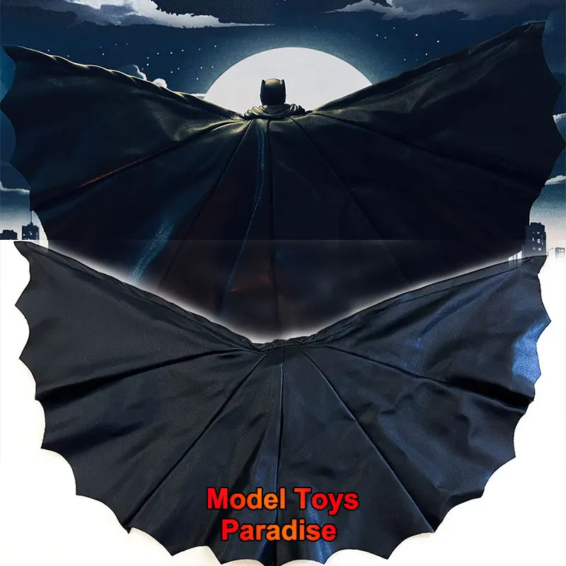 Кожаный длинный плащ Бэтмена в масштабе 1/12, черная накидка Темного рыцаря, подходит для 6-дюймовых фигурок Mafex.
Кожаный длинный плащ Бэтмена в масштабе 1/12, черная накидка Темного рыцаря, подходит для 6-дюймовых фигурок Mafex.