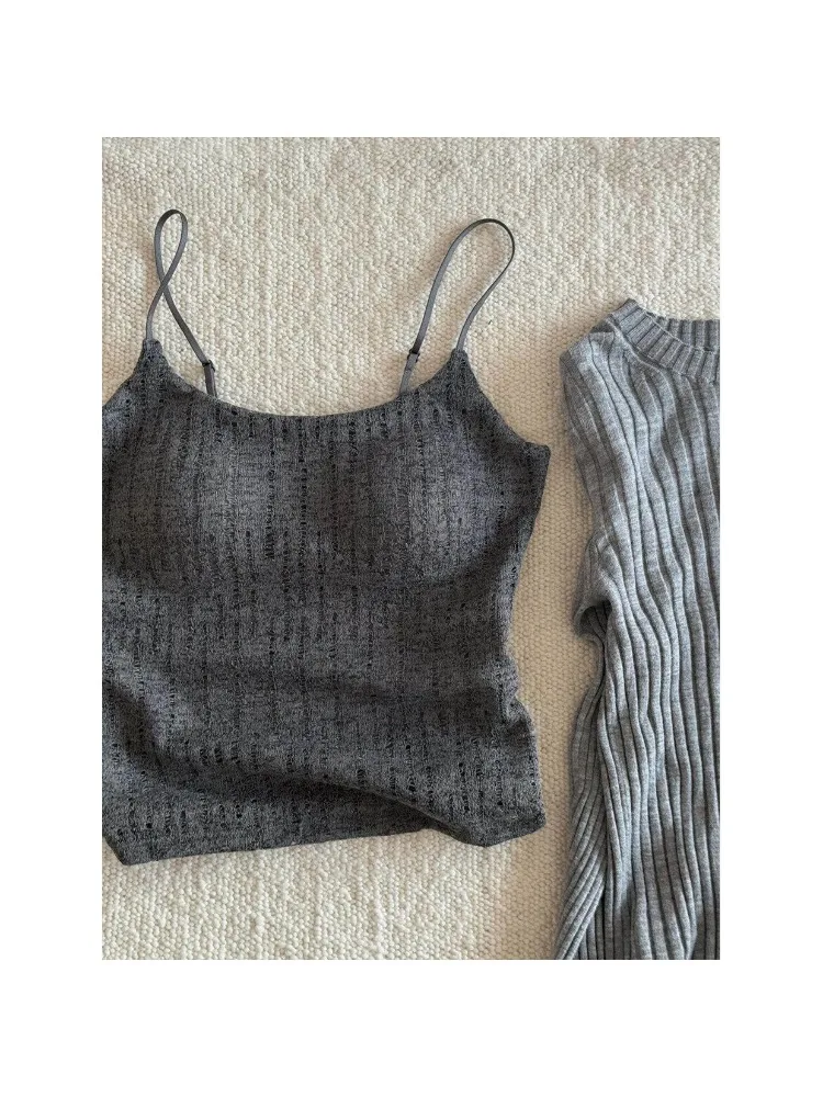 French Linen Thin Sling Camisole, Built-in Support Pad, Slim Beauty Back, Lightweight Casual Vest for Daily Inner Outer Wear
French Linen Thin Sling Camisole, Built-in Support Pad, Slim Beauty Back, Lightweight Casual Vest for Daily Inner Outer Wear