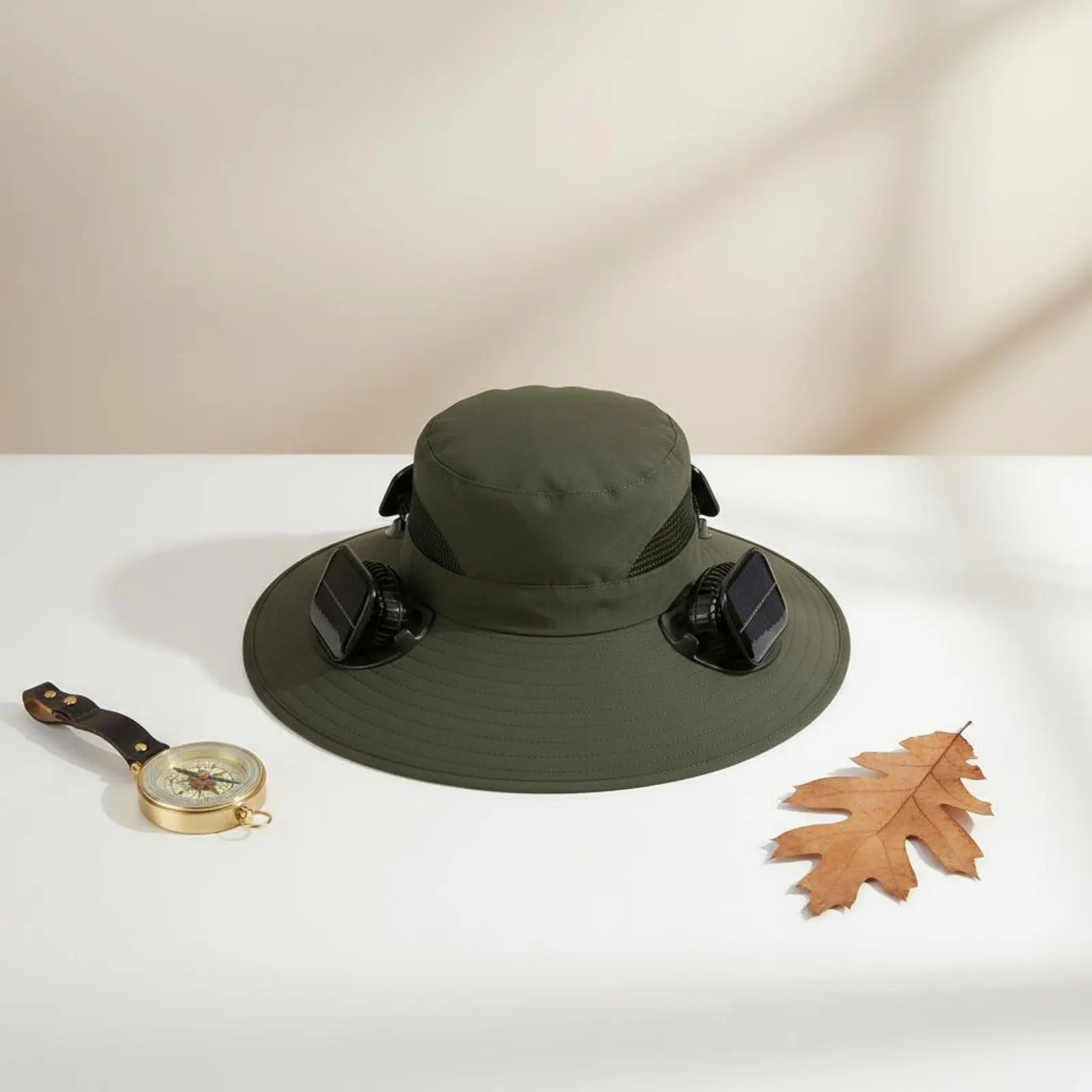 Solar Powered Fan Hat Protection Wide Brim Fisherman Hat with Fans Outdoor Headwear Breathable Lightweight for Hikers, Beach
Solar Powered Fan Hat Protection Wide Brim Fisherman Hat with Fans Outdoor Headwear Breathable Lightweight for Hikers, Beach