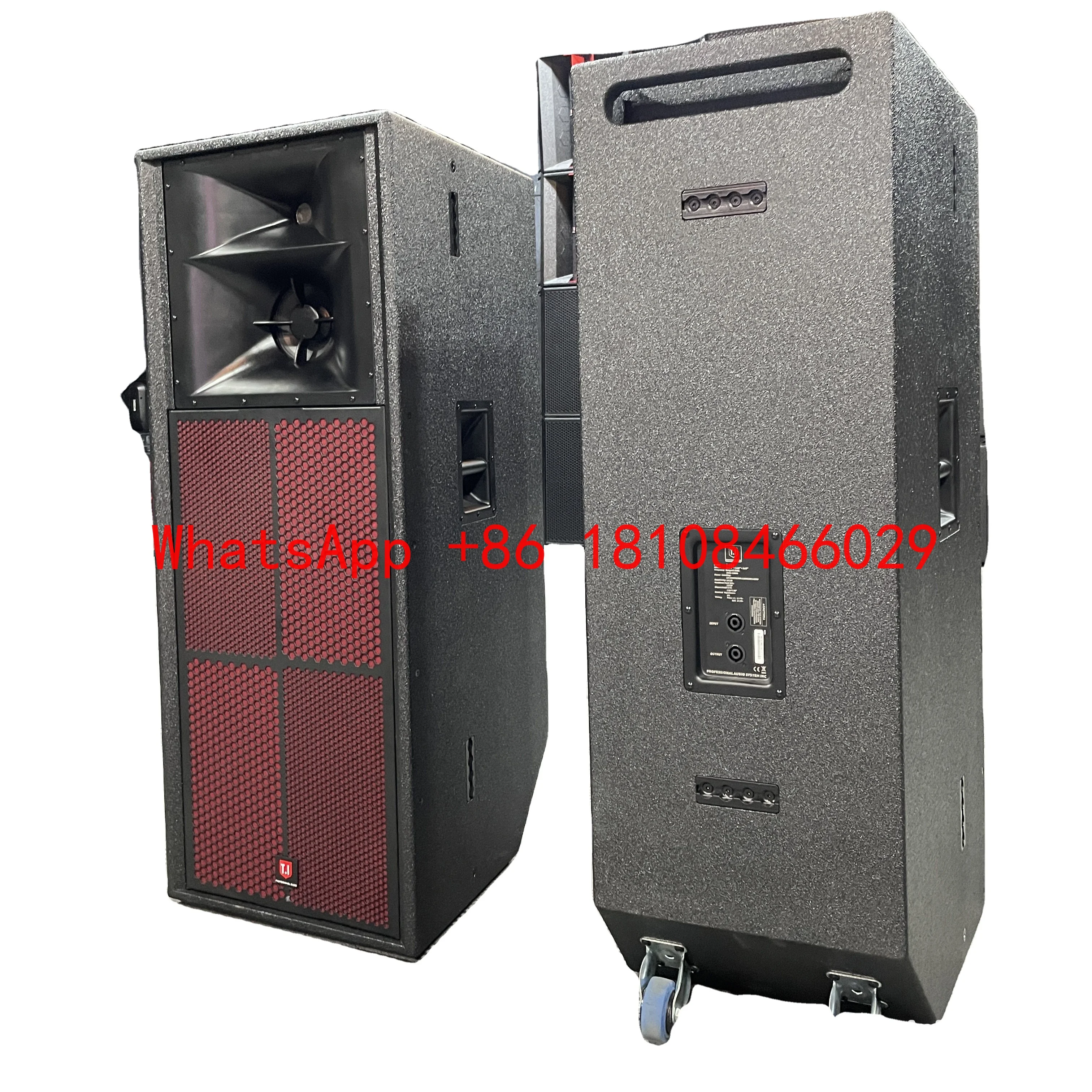 T-513 Stage Speaker Dual 15 Inch Three Way Full Range Speaker Passive Speaker Club Music System
T-513 Stage Speaker Dual 15 Inch Three Way Full Range Speaker Passive Speaker Club Music System