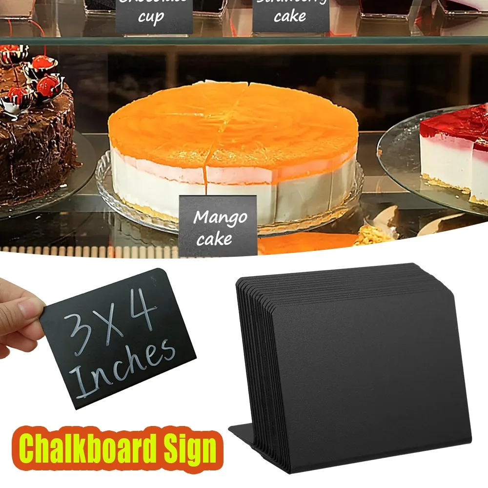 A /L Type Mini Table Blackboard Sign with Stand, Reusable L-Shaped Plastic Chalkboard for Fruit Vegetable Party Food Label
A /L Type Mini Table Blackboard Sign with Stand, Reusable L-Shaped Plastic Chalkboard for Fruit Vegetable Party Food Label