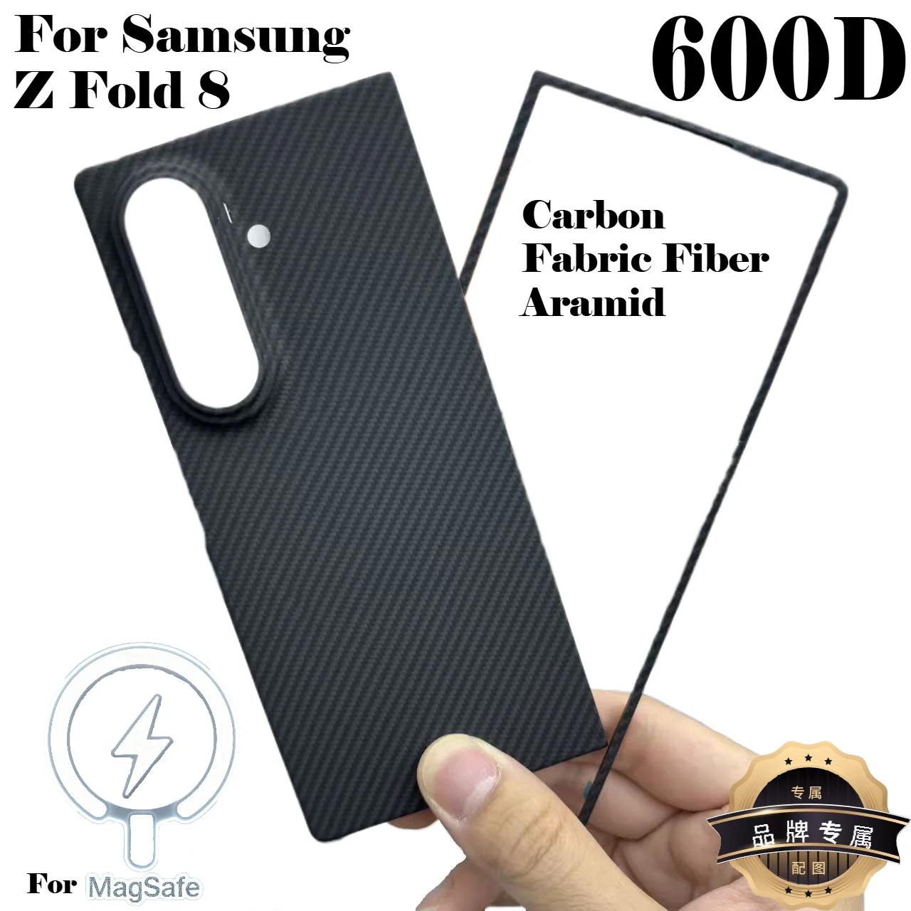 Thin Real Carbon Fiber Fabric Aramid Kevlar Hard Case for Samsung Galaxy Z Fold 8 7 for Magsafe Magnetic Wireless Charging Cover
Thin Real Carbon Fiber Fabric Aramid Kevlar Hard Case for Samsung Galaxy Z Fold 8 7 for Magsafe Magnetic Wireless Charging Cover