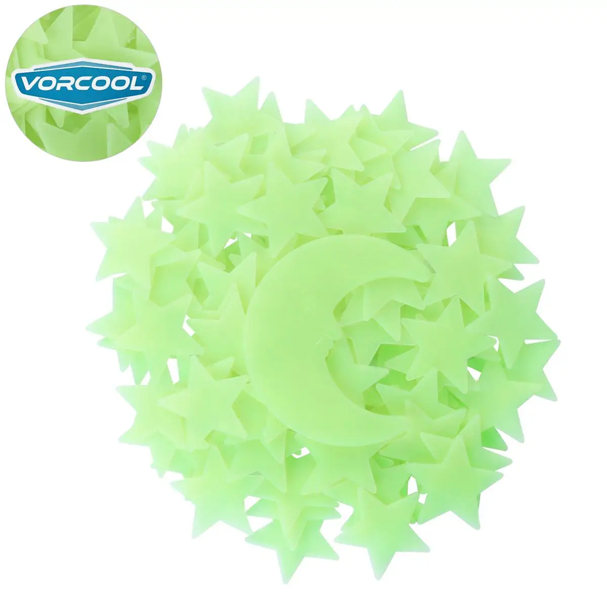 Household Baby Ornaments for Kids Room Decoration Fluorescent Wall Decal 3D Stickers
Household Baby Ornaments for Kids Room Decoration Fluorescent Wall Decal 3D Stickers