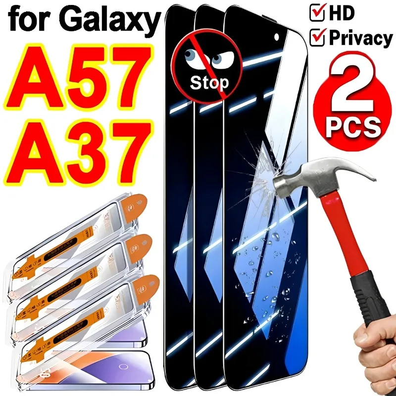1/2Pcs Privacy/HD Clear Dust Free Easy To Install Screen Protector for Samsung Galaxy A57 A37 Protective UnLock Tempered Glass
1/2Pcs Privacy/HD Clear Dust Free Easy To Install Screen Protector for Samsung Galaxy A57 A37 Protective UnLock Tempered Glass