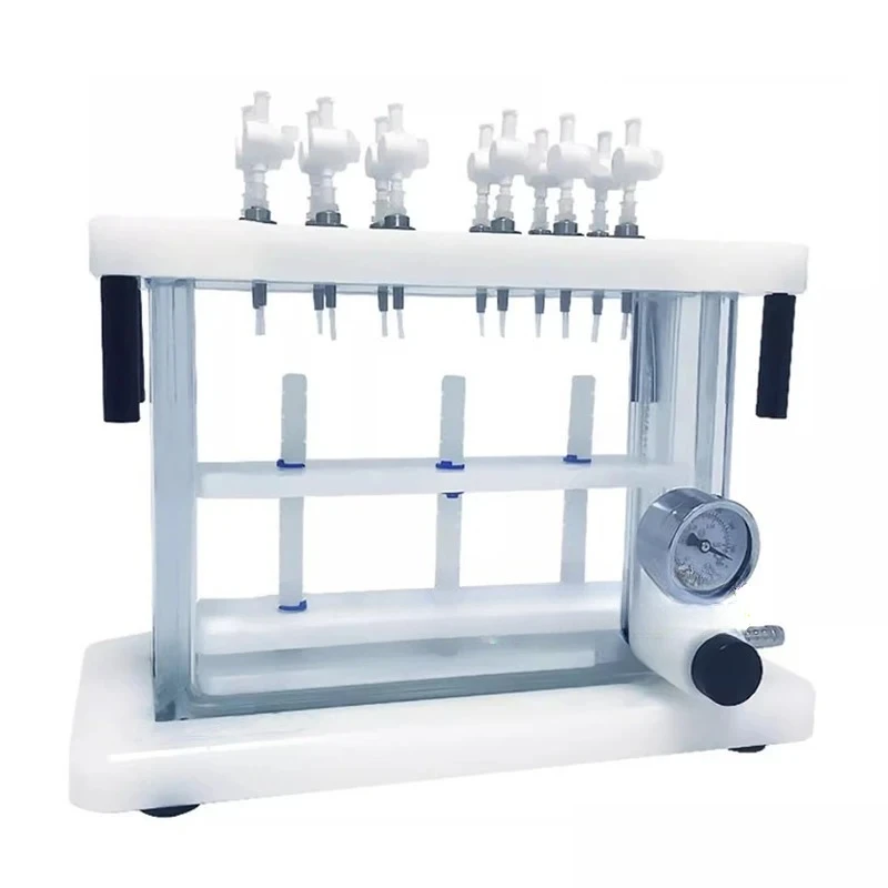 New 12 Position SPE Vacuum Manifold Solid Phase Extraction Equipment