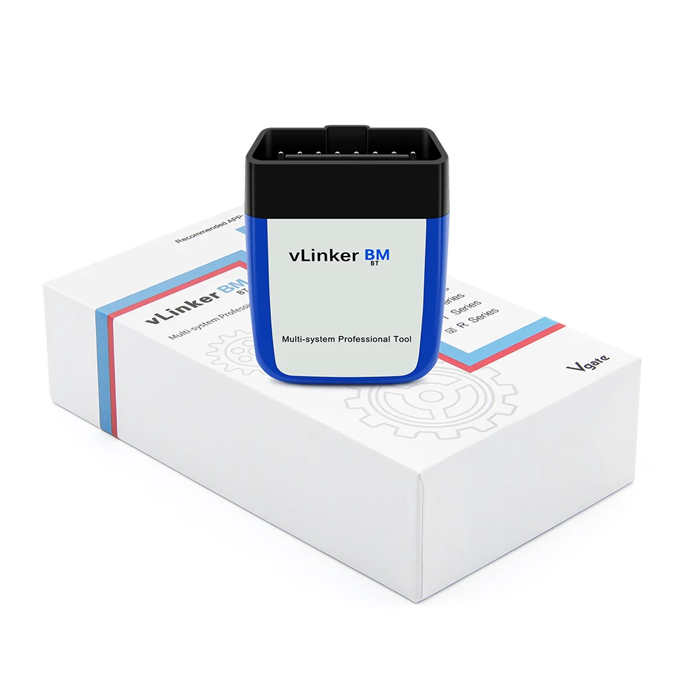 Vgate VLinker BM/BM+ bluetooth OBD2 Car Code Reader Scanner Auto Diagnostic Tool Automotivo Supports OBDII Protocols for Android
Vgate VLinker BM/BM+ bluetooth OBD2 Car Code Reader Scanner Auto Diagnostic Tool Automotivo Supports OBDII Protocols for Android