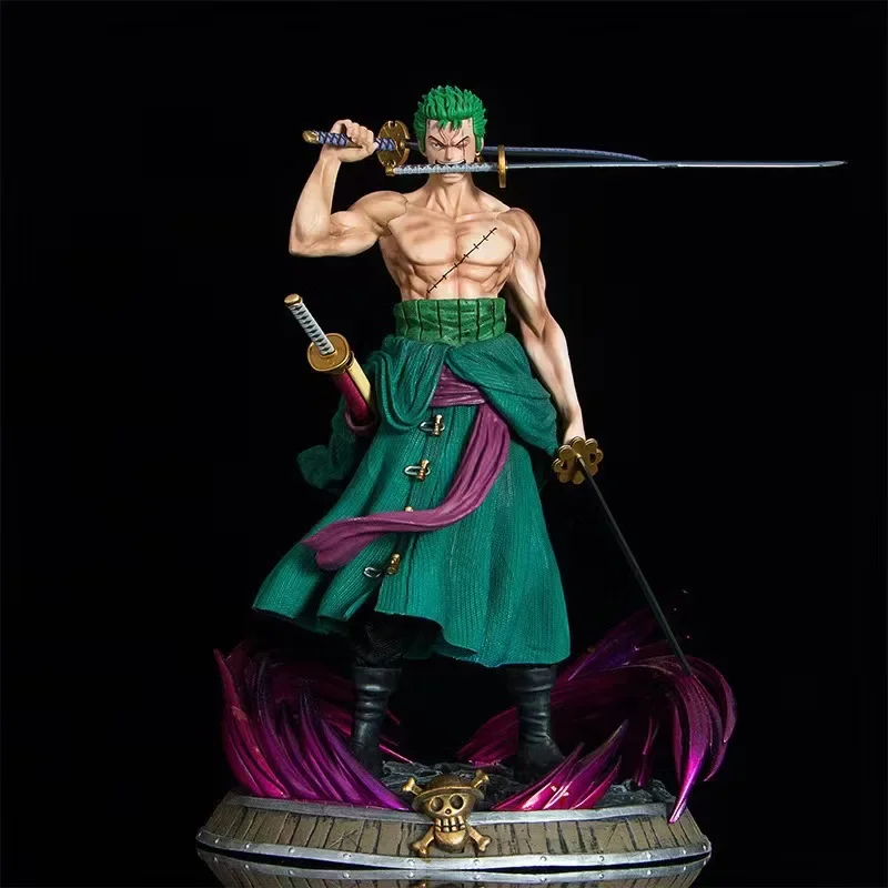 One Piece Phantom Roronoa Zoro Three-Sword Style Anime Figure Model Statue Collection Desktop Gifts Handmade Model Action Figure
One Piece Phantom Roronoa Zoro Three-Sword Style Anime Figure Model Statue Collection Desktop Gifts Handmade Model Action Figure