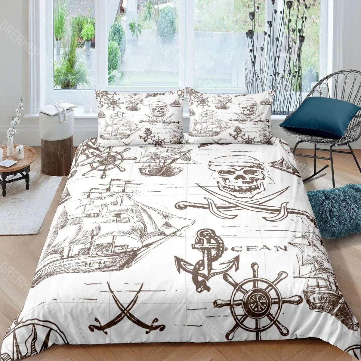 Compass Telescope Duvet Cover Set Navigation Theme Polyester Comforter Cover King Queen Size For Kids Boys Girls Bedding Set
Compass Telescope Duvet Cover Set Navigation Theme Polyester Comforter Cover King Queen Size For Kids Boys Girls Bedding Set