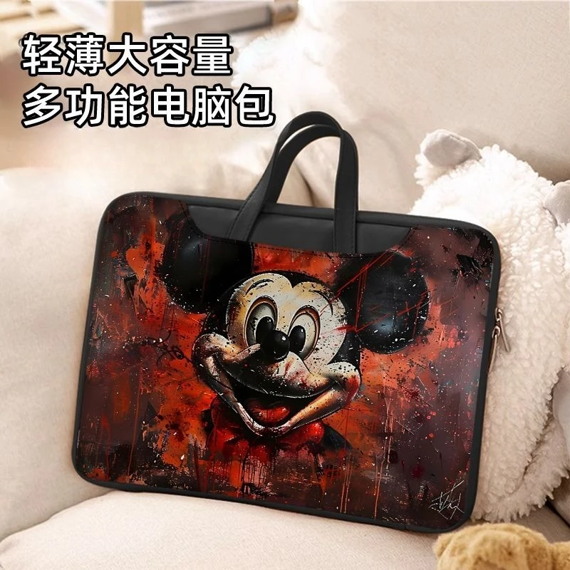 New Dark Cartoon Mickey Creative Large Capacity Waterproof Portable Laptop Bag Hand-held Protective Case for Gift Wholesale
New Dark Cartoon Mickey Creative Large Capacity Waterproof Portable Laptop Bag Hand-held Protective Case for Gift Wholesale