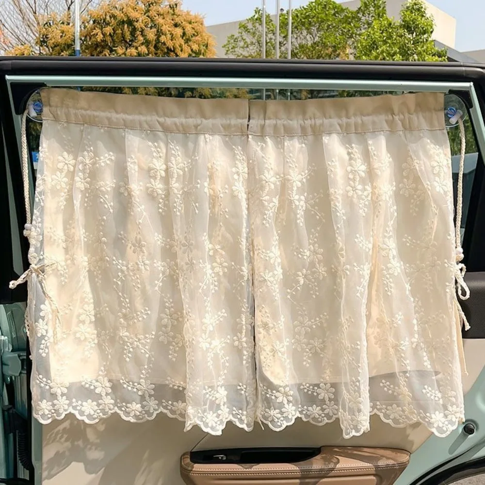 Lace Flower Style Car Curtain Cover Suction Cup UV Protection Side Window Sunshade Universal Car Sunshade Cover for Travel
Lace Flower Style Car Curtain Cover Suction Cup UV Protection Side Window Sunshade Universal Car Sunshade Cover for Travel