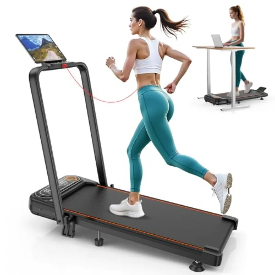 Foldable Under Desk Treadmill with 10 Incline 3.5HP Low Noise Walking Pad for Home Office 4 in 1 Portable Fitness Trainer Black
Foldable Under Desk Treadmill with 10 Incline 3.5HP Low Noise Walking Pad for Home Office 4 in 1 Portable Fitness Trainer Black