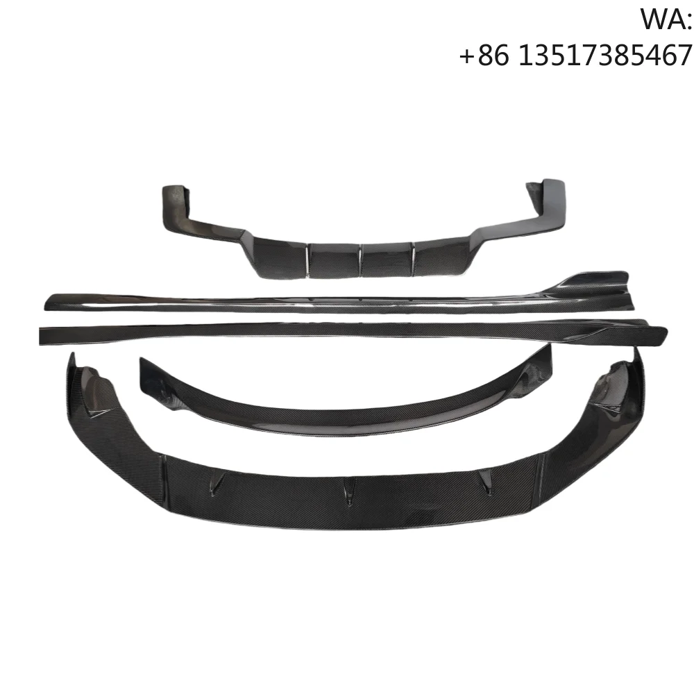 Carbon Fiber Front Lip Rear Spoiler Side Skirts Carbon Fiber Rear Spoiler Body Kit for Maserati Ghibli 2014-2018
Carbon Fiber Front Lip Rear Spoiler Side Skirts Carbon Fiber Rear Spoiler Body Kit for Maserati Ghibli 2014-2018