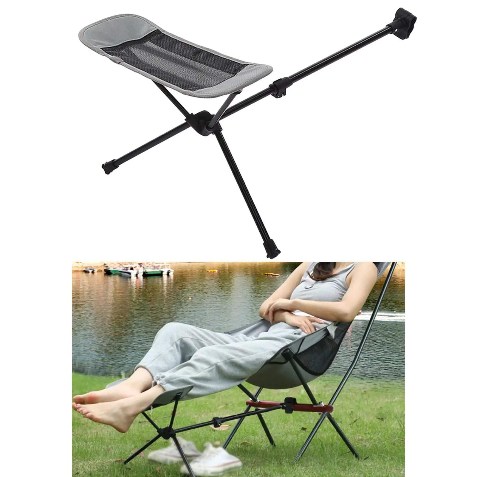 Portable Folding Chair Footrest Aluminum Alloy Folding Hiking Footstool Outdoor Feet Rest Resting Retractable Foot Rest
Portable Folding Chair Footrest Aluminum Alloy Folding Hiking Footstool Outdoor Feet Rest Resting Retractable Foot Rest
