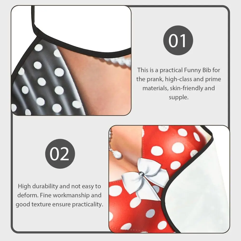 High Quality Polyester Adult Bib Gift Spoof Props Feeding Bibs
High Quality Polyester Adult Bib Gift Spoof Props Feeding Bibs