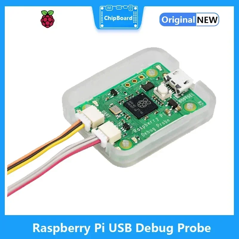 Оригинальный USB-зонд для отладки Raspberry Pi, комплект отладки аппаратного обеспечения, предназначенный для Pico, на основе микроконтроллера RP2040
Оригинальный USB-зонд для отладки Raspberry Pi, комплект отладки аппаратного обеспечения, предназначенный для Pico, на основе микроконтроллера RP2040