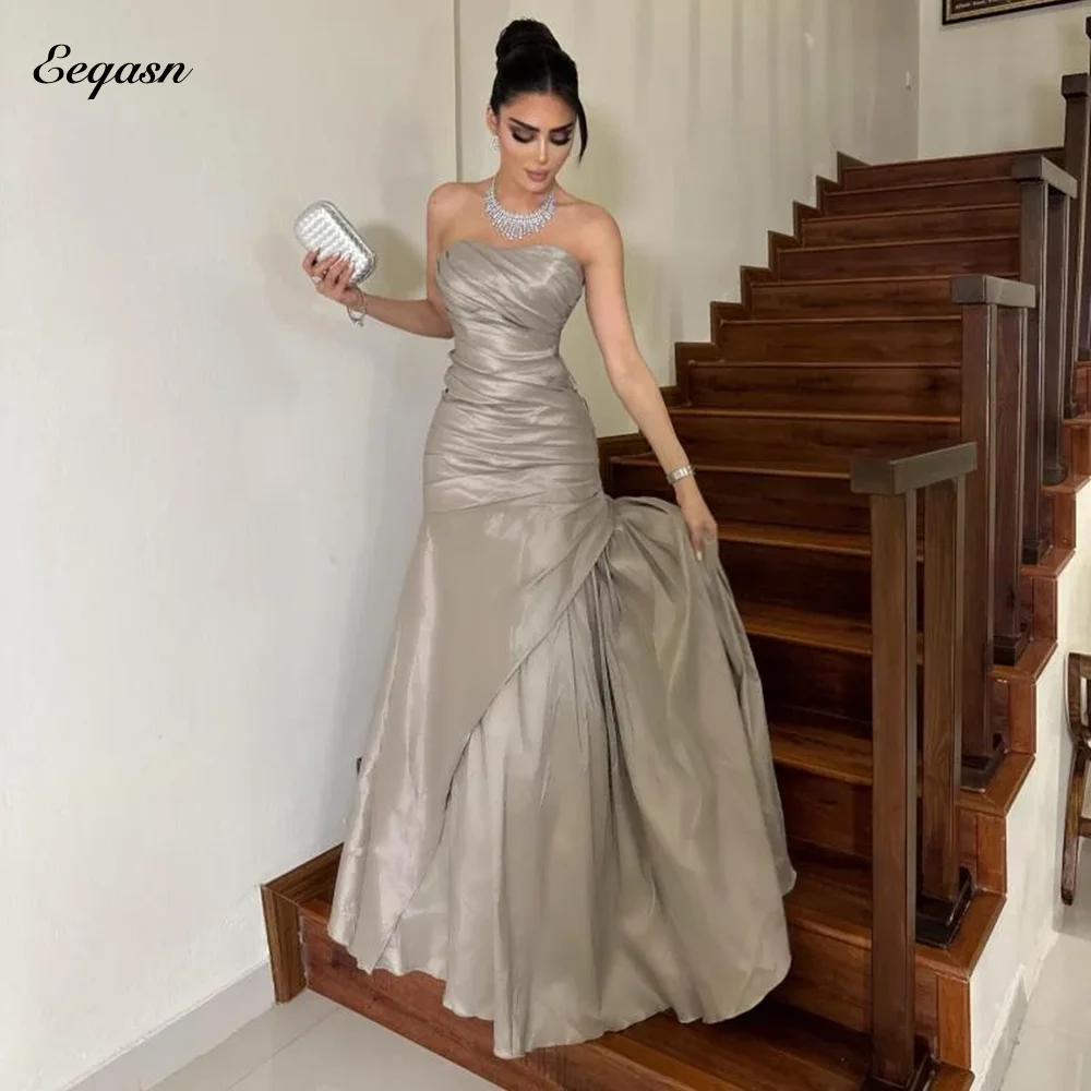 Dubai Strapless Evening Dresses Long Mermaid Elegant Dress For Special Event Vestidos De Fiesta 2025 Special Occasion Customized
Dubai Strapless Evening Dresses Long Mermaid Elegant Dress For Special Event Vestidos De Fiesta 2025 Special Occasion Customized