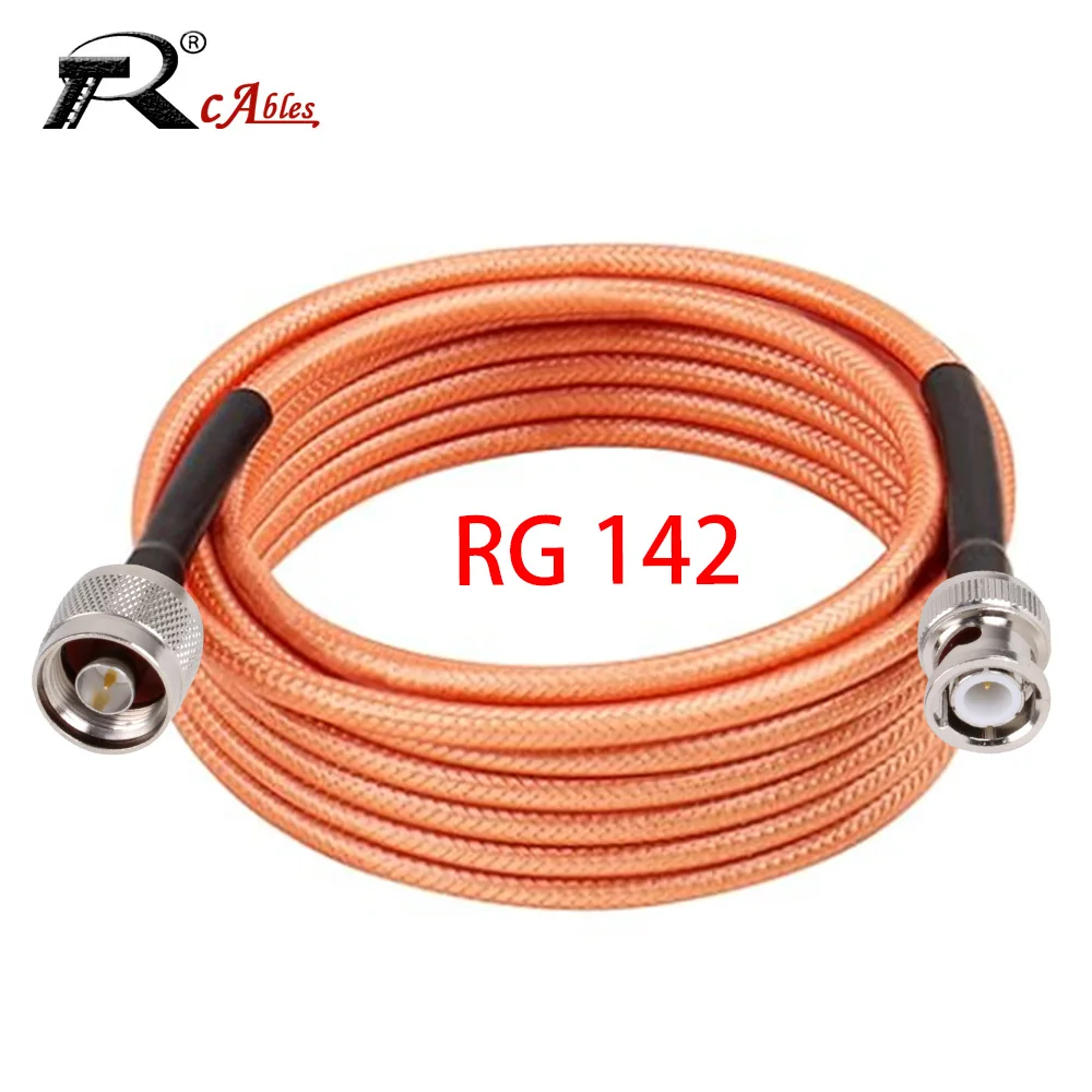 RG142 N Male to BNC Male Digital Coaxial Cable High Power Low Loss Cable CB Antenna Cable for Ham Radio/VHF Radio/SWR Meter
RG142 N Male to BNC Male Digital Coaxial Cable High Power Low Loss Cable CB Antenna Cable for Ham Radio/VHF Radio/SWR Meter