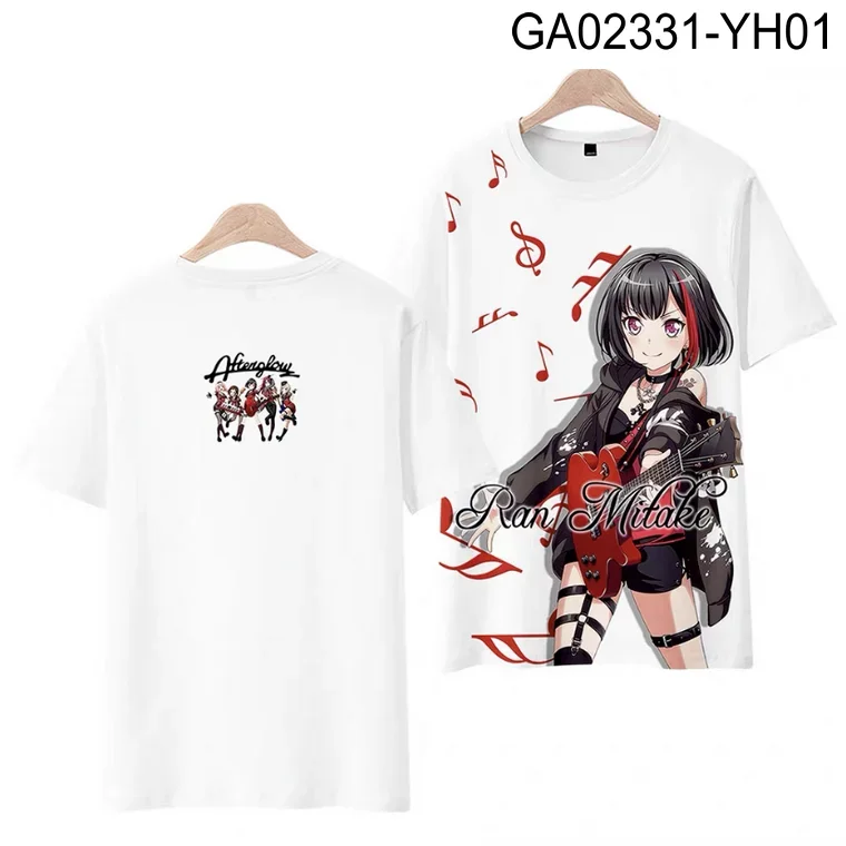 Cute bang dream bang kawaii 3d printing round neck short sleeve t-shirt, popular japanese anime streetwear, plus size, summer
Cute bang dream bang kawaii 3d printing round neck short sleeve t-shirt, popular japanese anime streetwear, plus size, summer