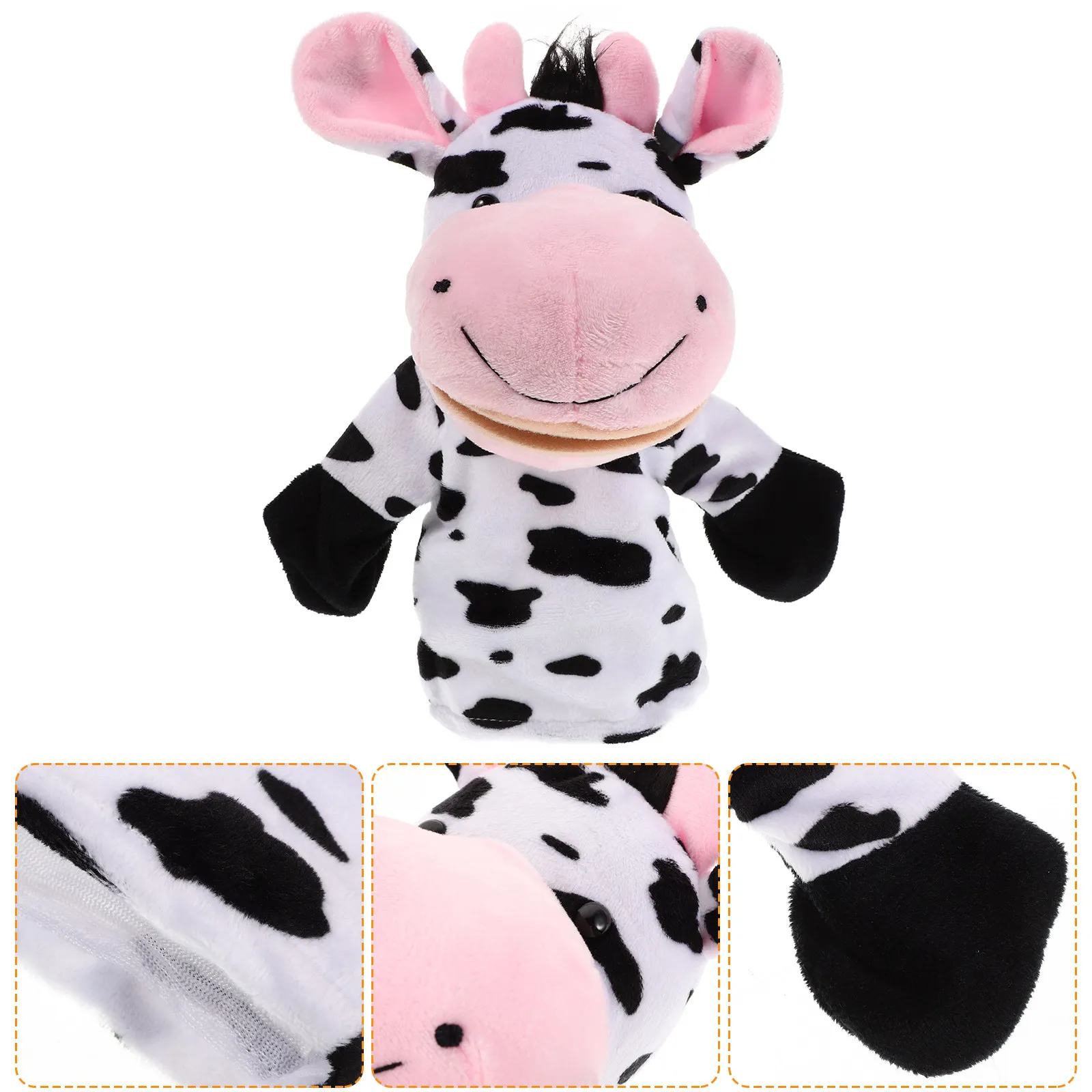 Hand Puppets Animal Hand Puppet with Movable Mouth for Storytelling Pretend Play Parent Child Animal Cartoon
Hand Puppets Animal Hand Puppet with Movable Mouth for Storytelling Pretend Play Parent Child Animal Cartoon