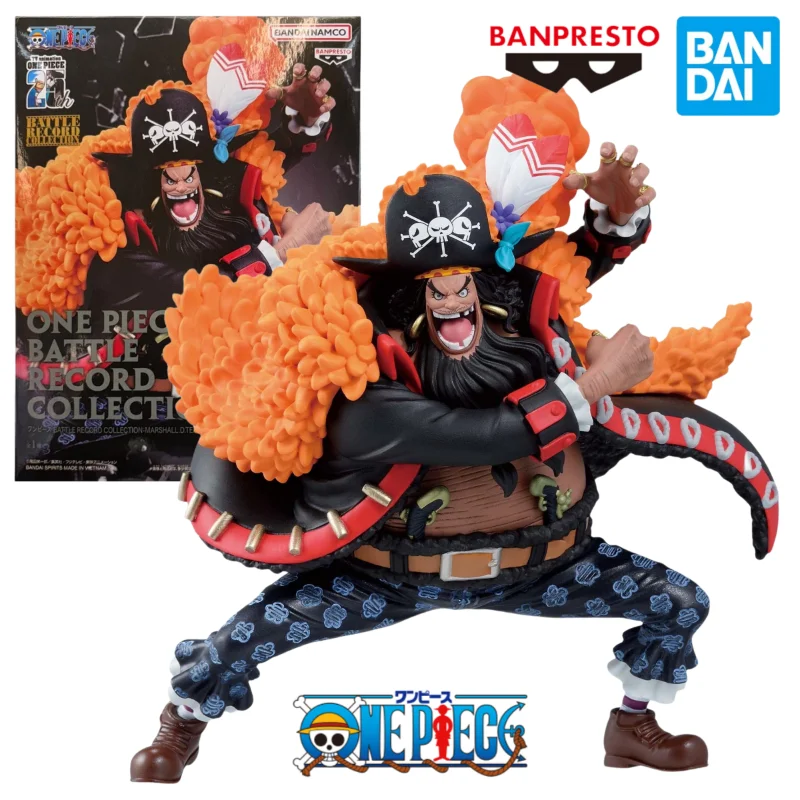 In Stock Original BANDAI BANPRESTO BATTLE RECORD COLLECTION One Piece Marshall D Teach Blackbeard Anime Figures Model Collection
In Stock Original BANDAI BANPRESTO BATTLE RECORD COLLECTION One Piece Marshall D Teach Blackbeard Anime Figures Model Collection