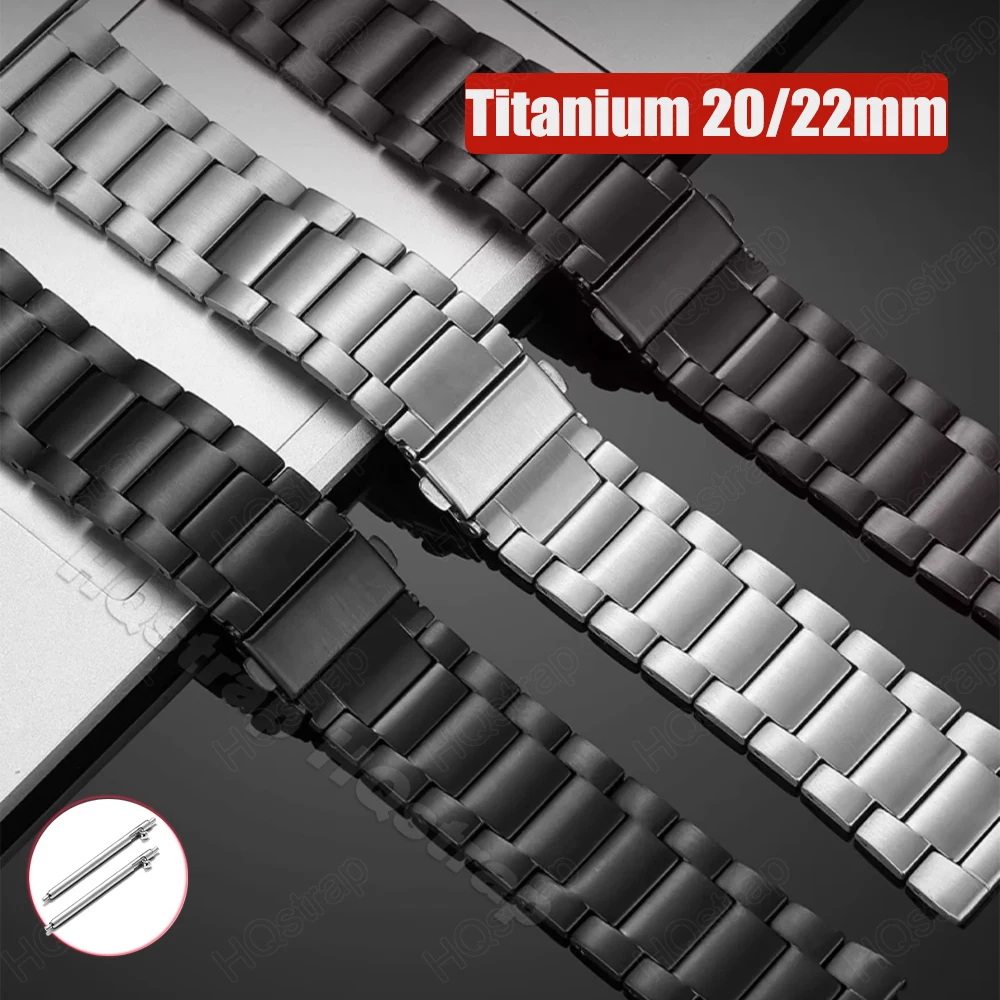 Titanium Metal Watch Band 20mm 22mm Bracelet Universal Replacement Wristband Women Men Business Watch Strap Watches Accessories
Titanium Metal Watch Band 20mm 22mm Bracelet Universal Replacement Wristband Women Men Business Watch Strap Watches Accessories